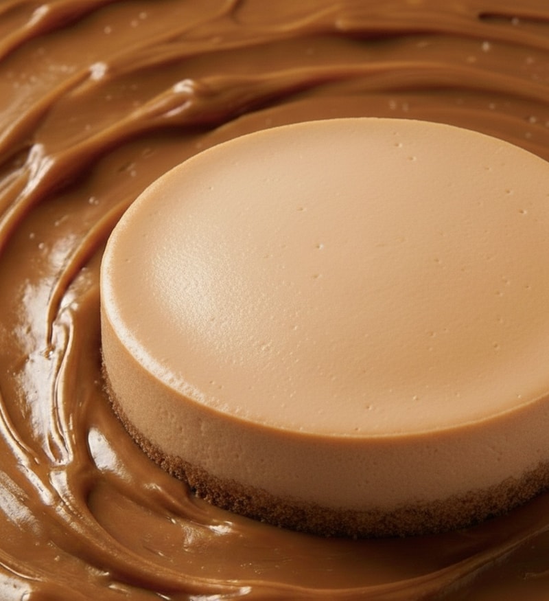 Cheesecake de dulce de leche de CHIZ